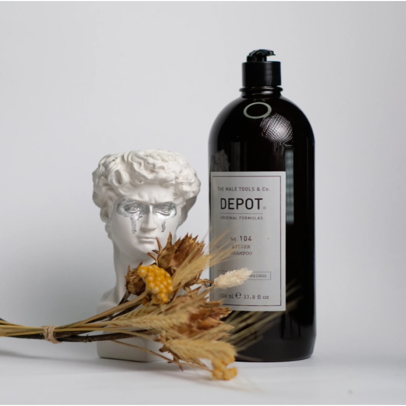 Шампунь для седых и светлых волос No.104 Silver Shampoo DEPOT