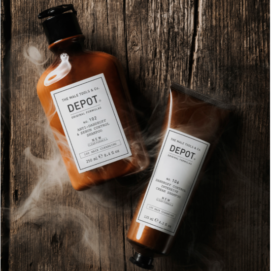 Крем-шампунь проти лупи No.106 Dandruff Control Intensive Cream Shampoo DEPOT 125 мл