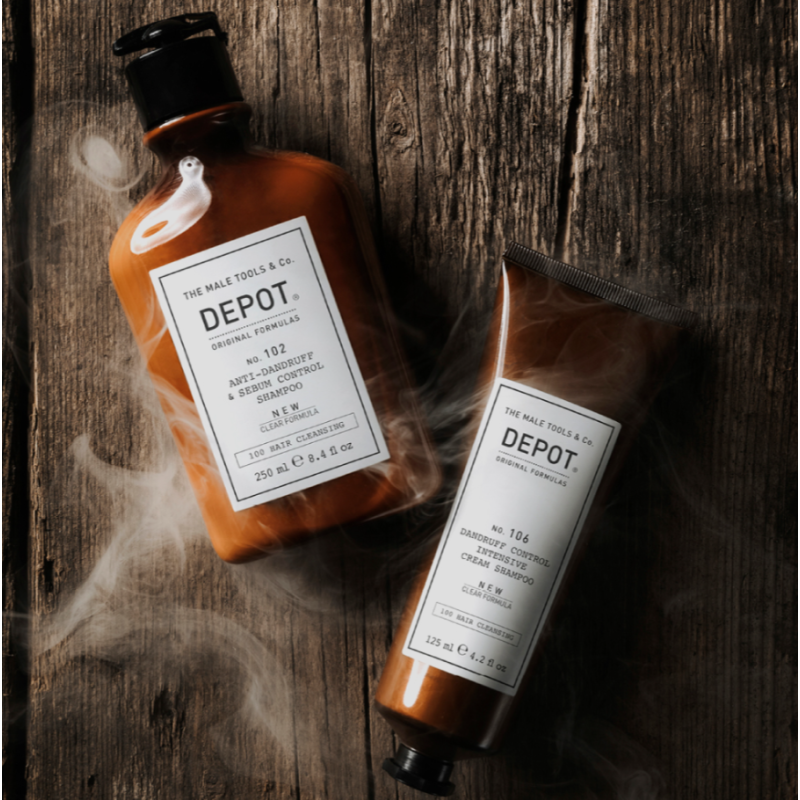 Крем-шампунь проти лупи No.106 Dandruff Control Intensive Cream Shampoo DEPOT 125 мл
