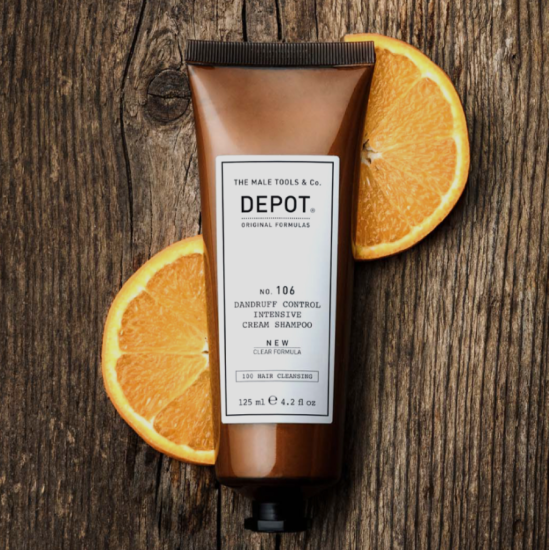 Крем-шампунь проти лупи No.106 Dandruff Control Intensive Cream Shampoo DEPOT 125 мл