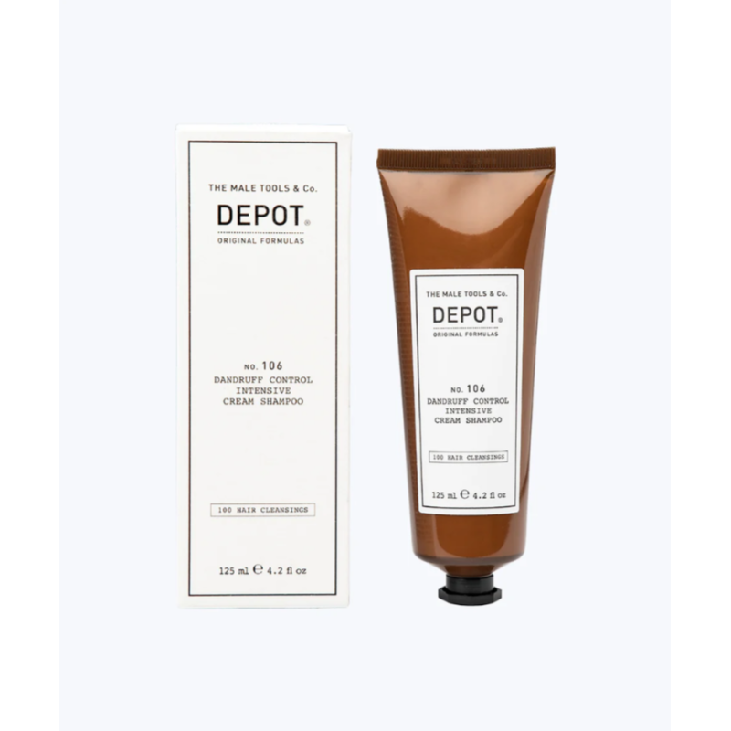 Крем-шампунь проти лупи No.106 Dandruff Control Intensive Cream Shampoo DEPOT 125 мл