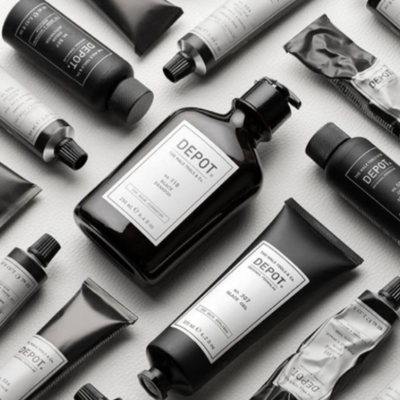 Шампунь для волос с черным пигментом No.110 Black Shampoo DEPOT 250 мл