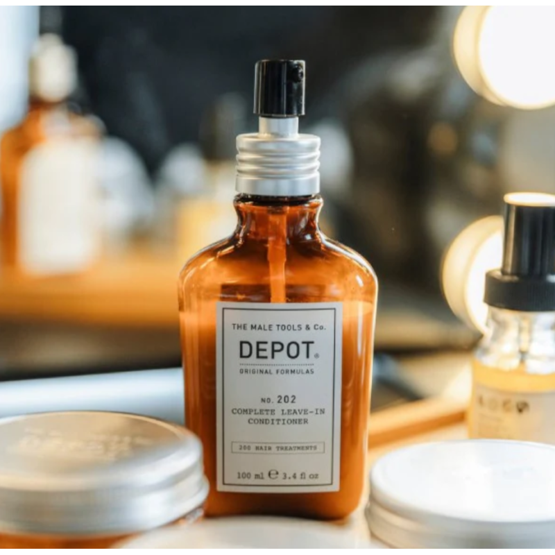 Кондиціонер для волосся мультифункціональний No.202 Complete Leave-In Conditioner DEPOT 100 мл