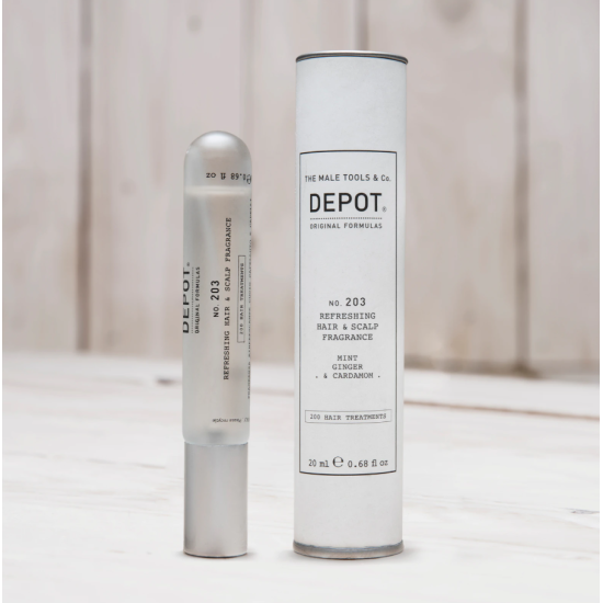 Освежающий аромат для кожи головы и волос No.203 Hair Treatment Refreshing Scalp Fragrance DEPOT 20 мл