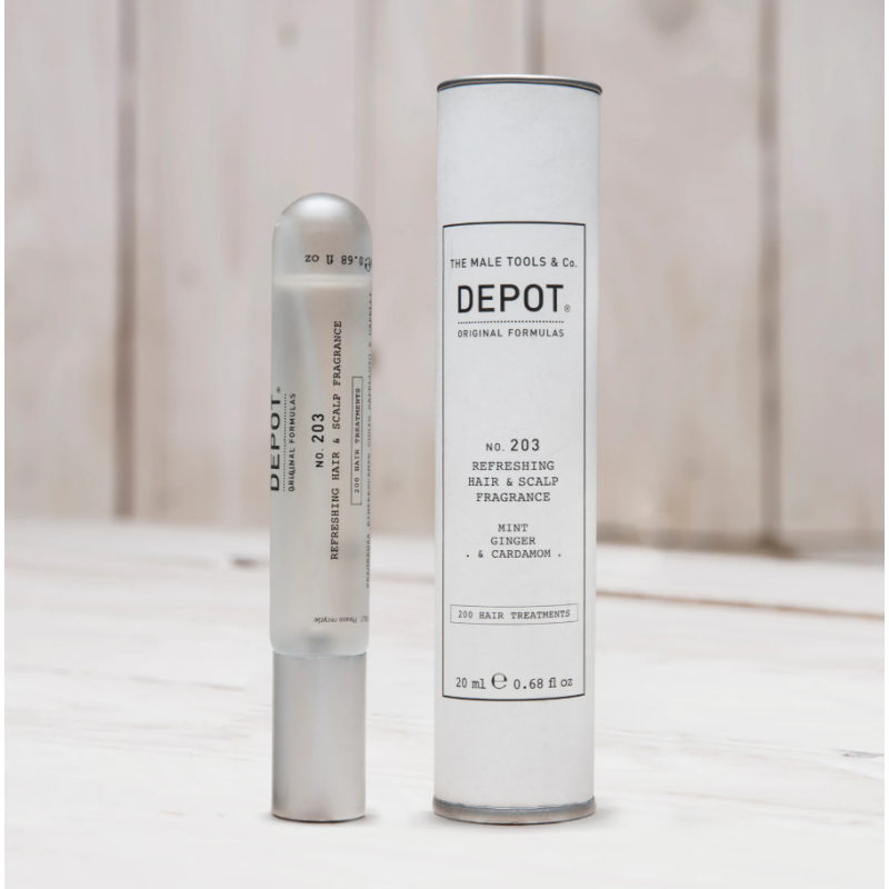 Освежающий аромат для кожи головы и волос No.203 Hair Treatment Refreshing Scalp Fragrance DEPOT 20 мл