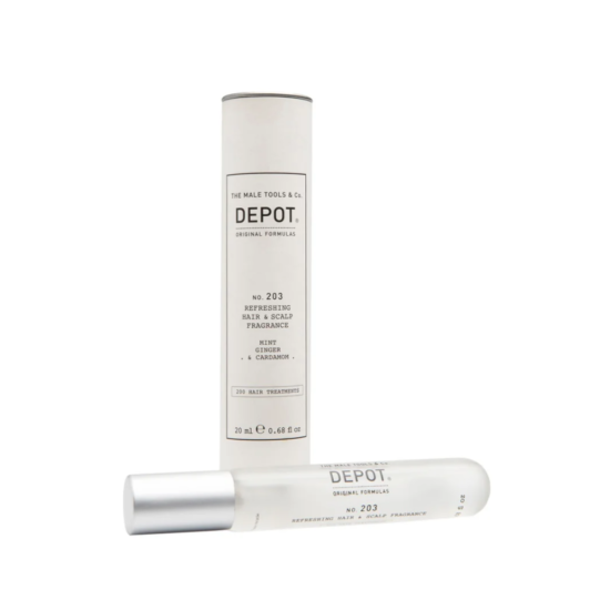 Освежающий аромат для кожи головы и волос No.203 Hair Treatment Refreshing Scalp Fragrance DEPOT 20 мл