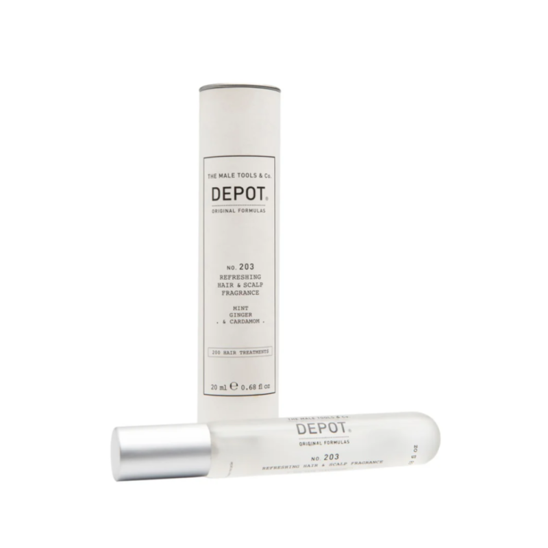 Освежающий аромат для кожи головы и волос No.203 Hair Treatment Refreshing Scalp Fragrance DEPOT 20 мл