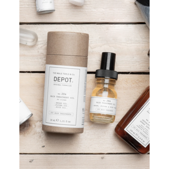 Масло для волос No.204 Hair Treatment Oil DEPOT 30 мл