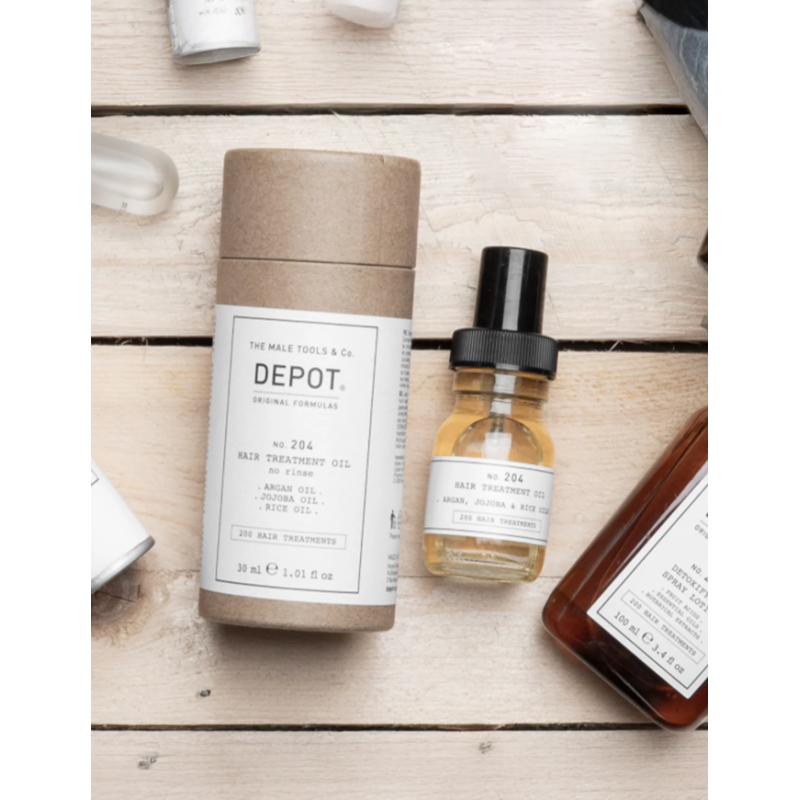 Масло для волос No.204 Hair Treatment Oil DEPOT 30 мл
