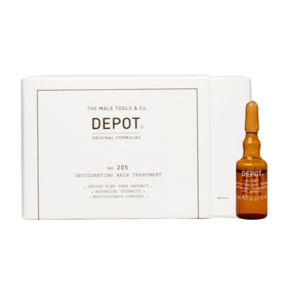 Укрепляющий комплекс против выпадения No.205 Invigorating Hair Treatment DEPOT