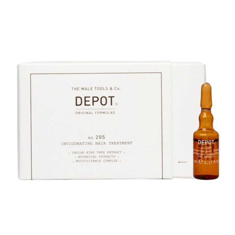 Укрепляющий комплекс против выпадения No.205 Invigorating Hair Treatment DEPOT