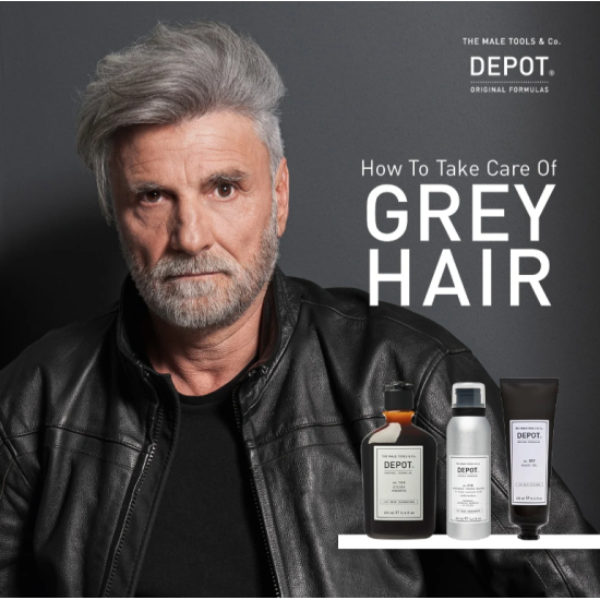 Крем-пінка для волосся No.210 Temporary Colour Mousse Anthracite DEPOT 100 мл