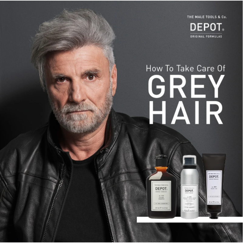 Крем-пінка для волосся No.210 Temporary Colour Mousse Anthracite DEPOT 100 мл