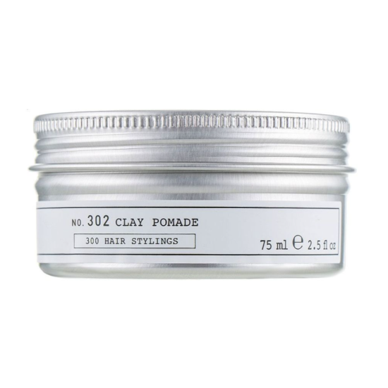 Глиняная помада для волос No.302 Clay Pomade DEPOT 75 мл