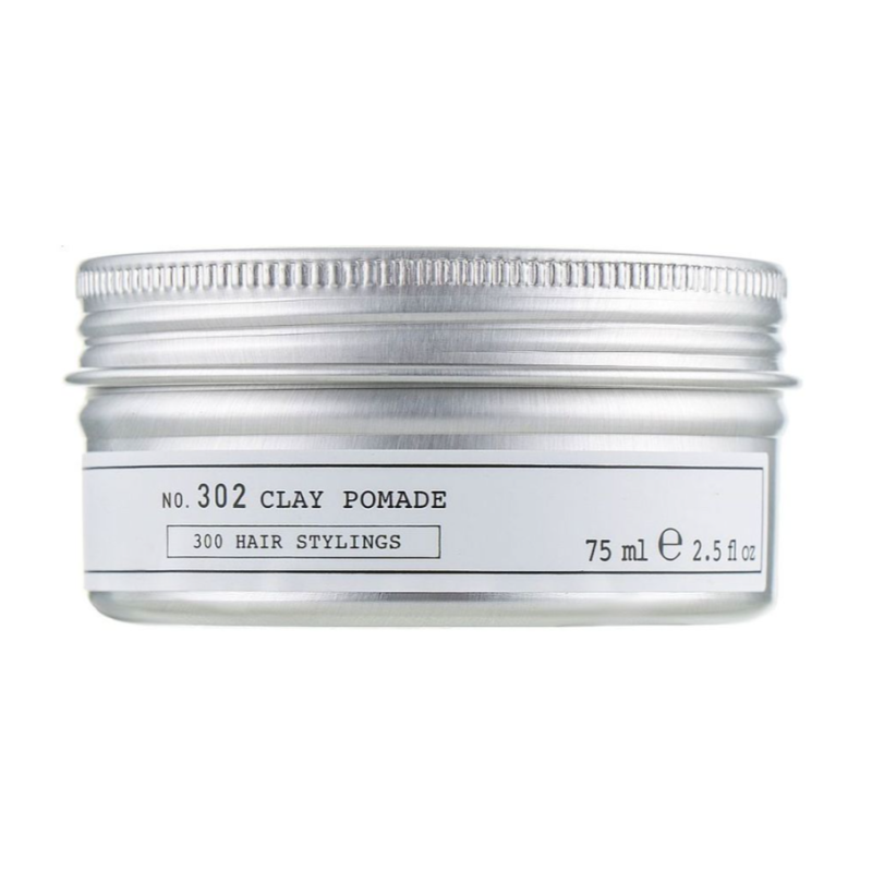 Глиняная помада для волос No.302 Clay Pomade DEPOT 75 мл