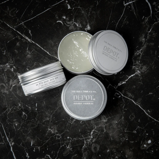 Блискучий віск для волосся середньої фіксації No.314 Shiny Hair Wax DEPOT 75 мл
