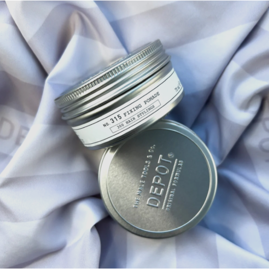 Помада для укладання волосся сильної фіксації No.315 Fixing Pomade DEPOT 75 мл