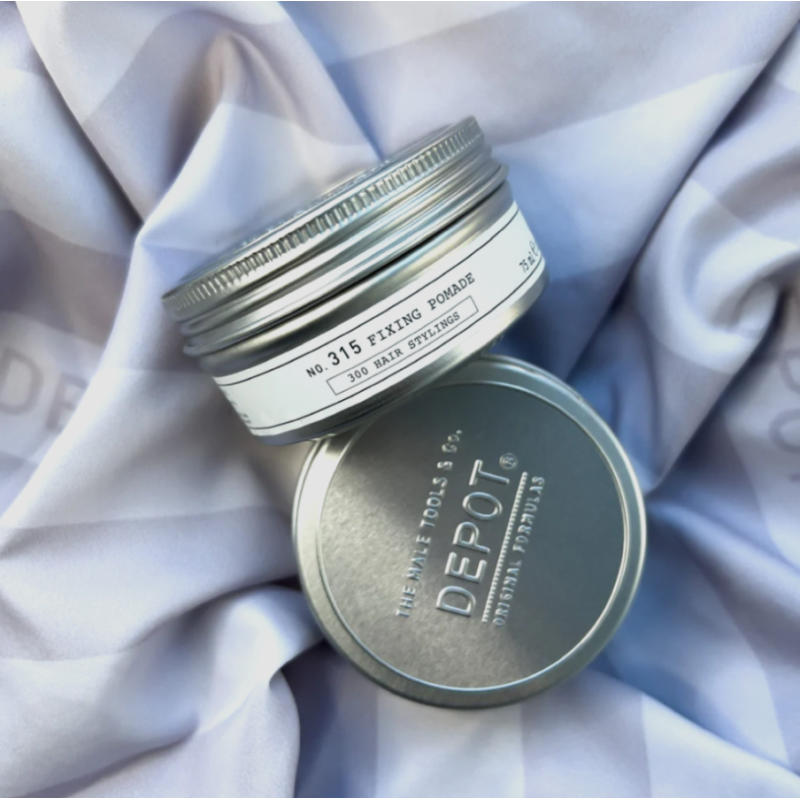 Помада для укладання волосся сильної фіксації No.315 Fixing Pomade DEPOT 75 мл Помада для укладання волосся сильної фіксації No.315 Fixing Pomade DEPOT 75 мл