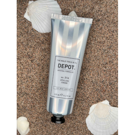 Моделюючий крем для волосся середньої фіксації No.316 Styling Cream DEPOT 125 мл