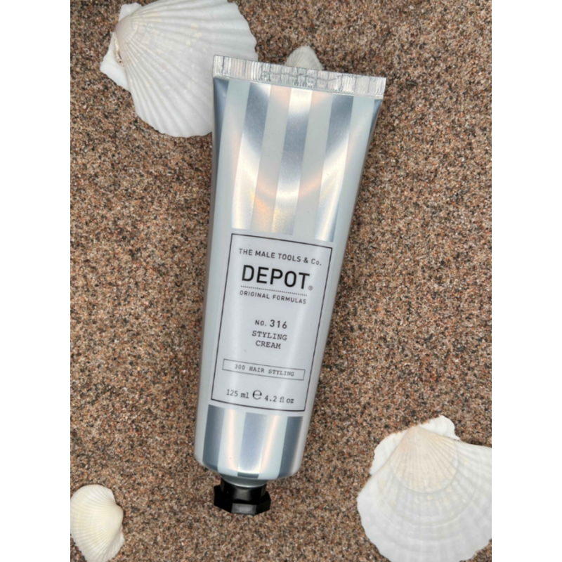Моделюючий крем для волосся середньої фіксації No.316 Styling Cream DEPOT 125 мл