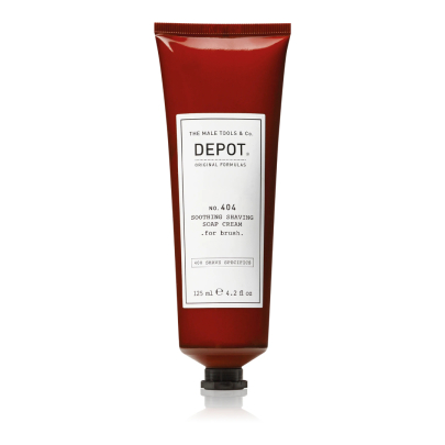 Заспокійливий крем для гоління No.404 Soothing Shaving Soap Cream DEPOT 125 мл