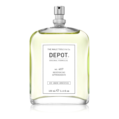 Восстанавливающий и освежающий лосьон после бритья No.407 Restoring Aftershave DEPOT 100 мл