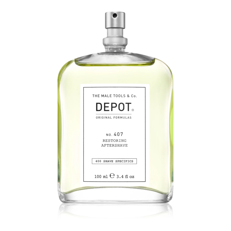 Восстанавливающий и освежающий лосьон после бритья No.407 Restoring Aftershave DEPOT 100 мл Восстанавливающий и освежающий лосьон после бритья No.407 Restoring Aftershave DEPOT 100 мл