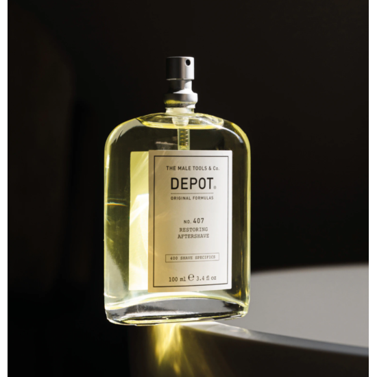 Восстанавливающий и освежающий лосьон после бритья No.407 Restoring Aftershave DEPOT 100 мл