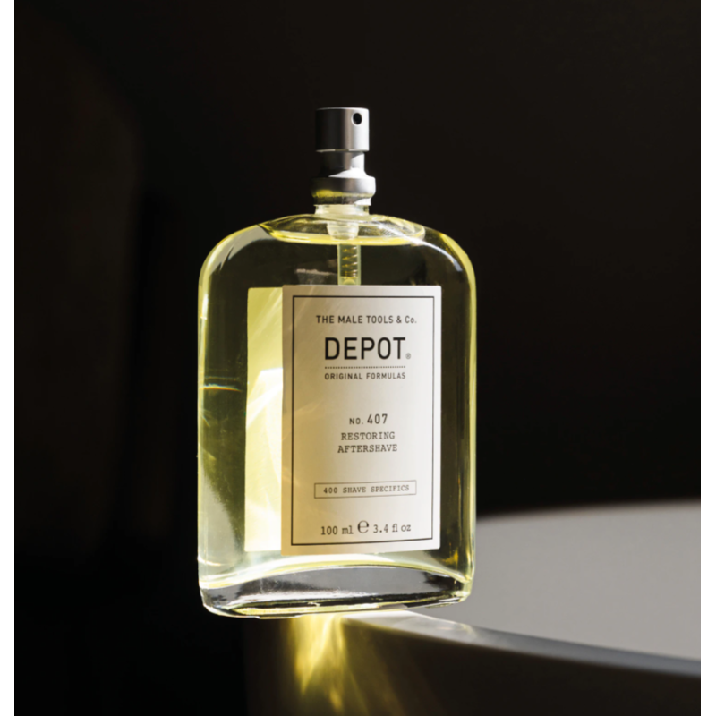 Восстанавливающий и освежающий лосьон после бритья No.407 Restoring Aftershave DEPOT 100 мл Восстанавливающий и освежающий лосьон после бритья No.407 Restoring Aftershave DEPOT 100 мл