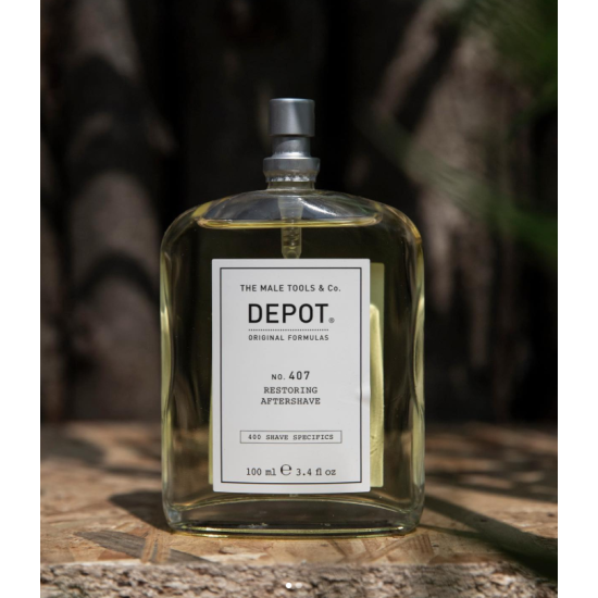 Восстанавливающий и освежающий лосьон после бритья No.407 Restoring Aftershave DEPOT 100 мл