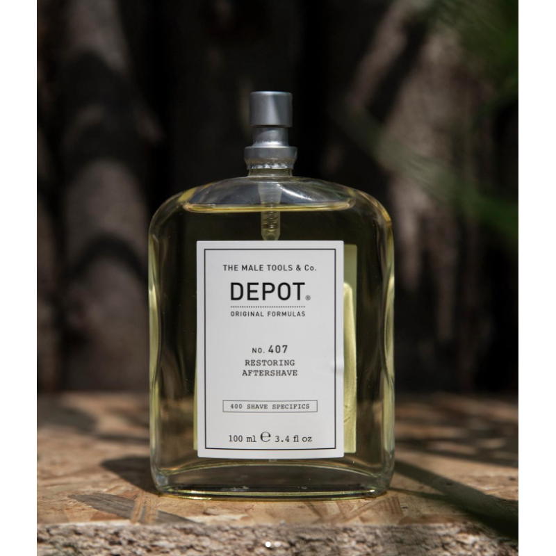 Восстанавливающий и освежающий лосьон после бритья No.407 Restoring Aftershave DEPOT 100 мл Восстанавливающий и освежающий лосьон после бритья No.407 Restoring Aftershave DEPOT 100 мл