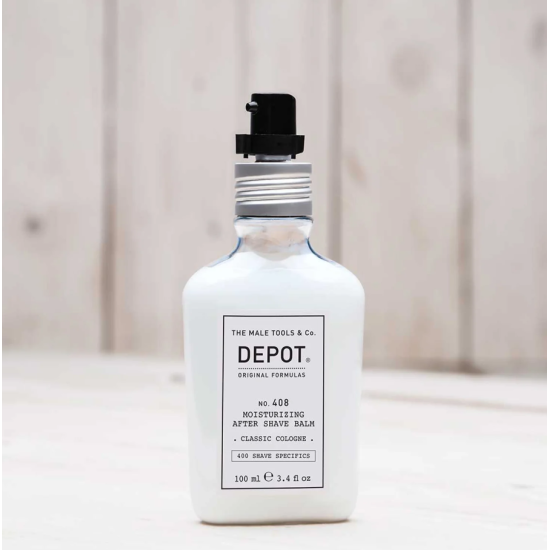 Увлажняющий бальзам после бритья Классический одеколон No.408 Moisturizing After Shave Balm Classic Cologne DEPOT 100 мл