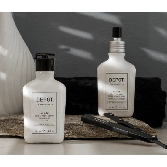 Зволожуючий бальзам після гоління Fresh Black Pepper No.408 Moisturizing After Shave Balm DEPOT 100 мл