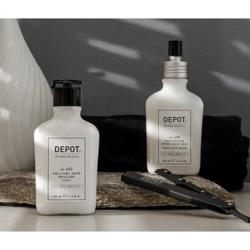 Зволожуючий бальзам після гоління Fresh Black Pepper No.408 Moisturizing After Shave Balm DEPOT 100 мл