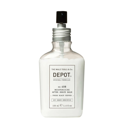 Увлажняющий бальзам после бритья Fresh Black Pepper No.408 Moisturizing After Shave Balm DEPOT 100 мл