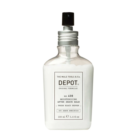 Зволожуючий бальзам після гоління Fresh Black Pepper No.408 Moisturizing After Shave Balm DEPOT 100 мл