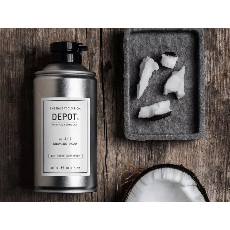 Піна для гоління No.411 Shaving Foam DEPOT 300 мл