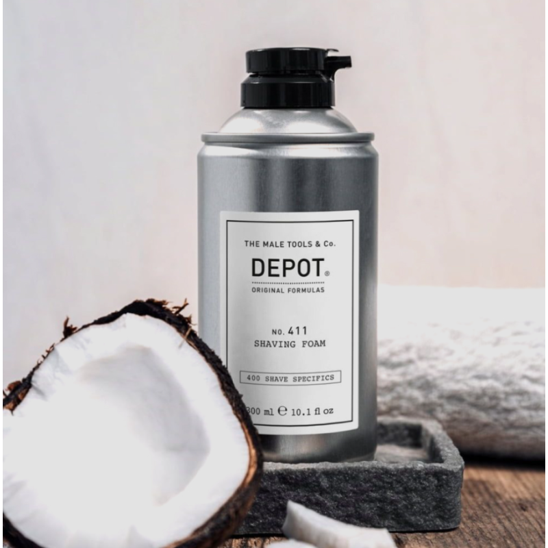 Піна для гоління No.411 Shaving Foam DEPOT 300 мл