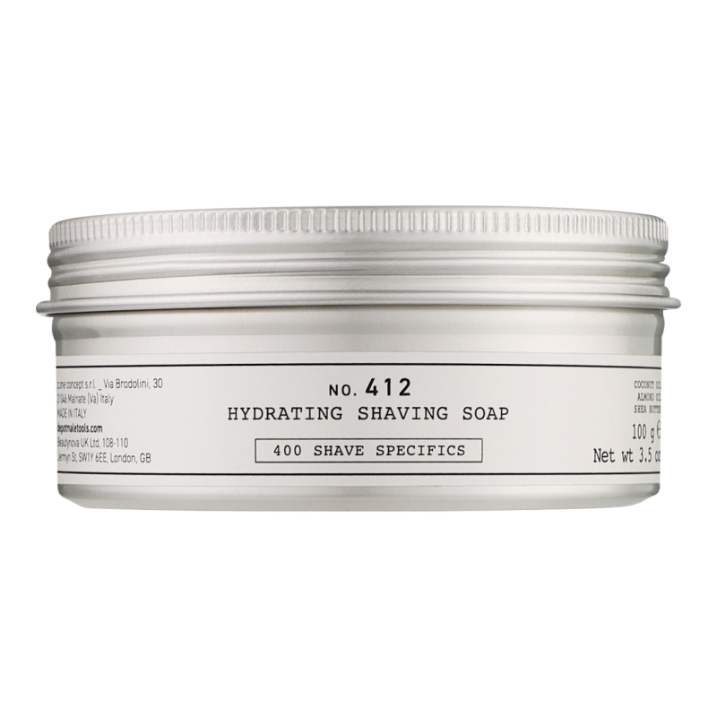 Мыло твердое для традиционного бритья No.412 Hydrating Shaving Soap DEPOT 100 г