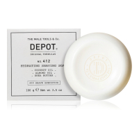 Мыло твердое для традиционного бритья No.412 Hydrating Shaving Soap DEPOT 100 г