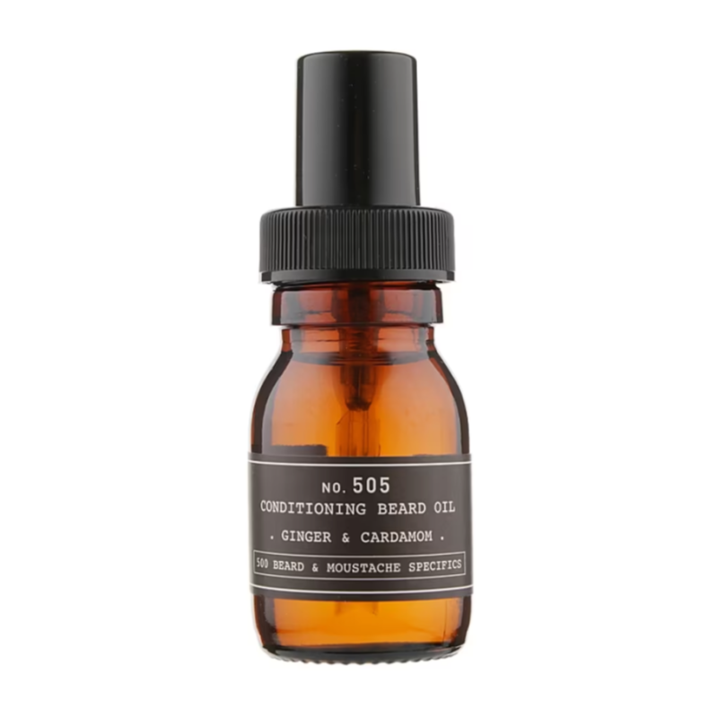 Кондиціонуюча та ароматизована олія для бороди No.505 Conditioning Beard Oil Ginger Cardamon DEPOT 30 мл Кондиціонуюча та ароматизована олія для бороди No.505 Conditioning Beard Oil Ginger Cardamon DEPOT 30 мл