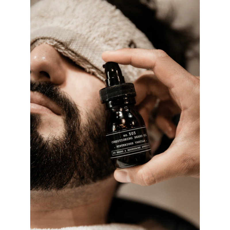 Кондиціонуюча та ароматизована олія для бороди No.505 Conditioning Beard Oil Ginger Cardamon DEPOT 30 мл Кондиціонуюча та ароматизована олія для бороди No.505 Conditioning Beard Oil Ginger Cardamon DEPOT 30 мл