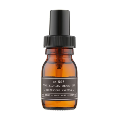 Масло для бороды кондиционирующее и ароматизирующее No.505 Conditioning Beard Oil Mysterious Vanilla DEPOT 30 мл