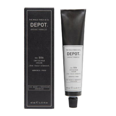 Крем-краска для волос и бороды No.506 Invisible Color For Hair Beard DEPOT 60 мл
