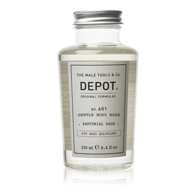 Гель для душу Вишукана шавлія No.601 Gentle Body Wash Sartorial Sage DEPOT 250 мл
