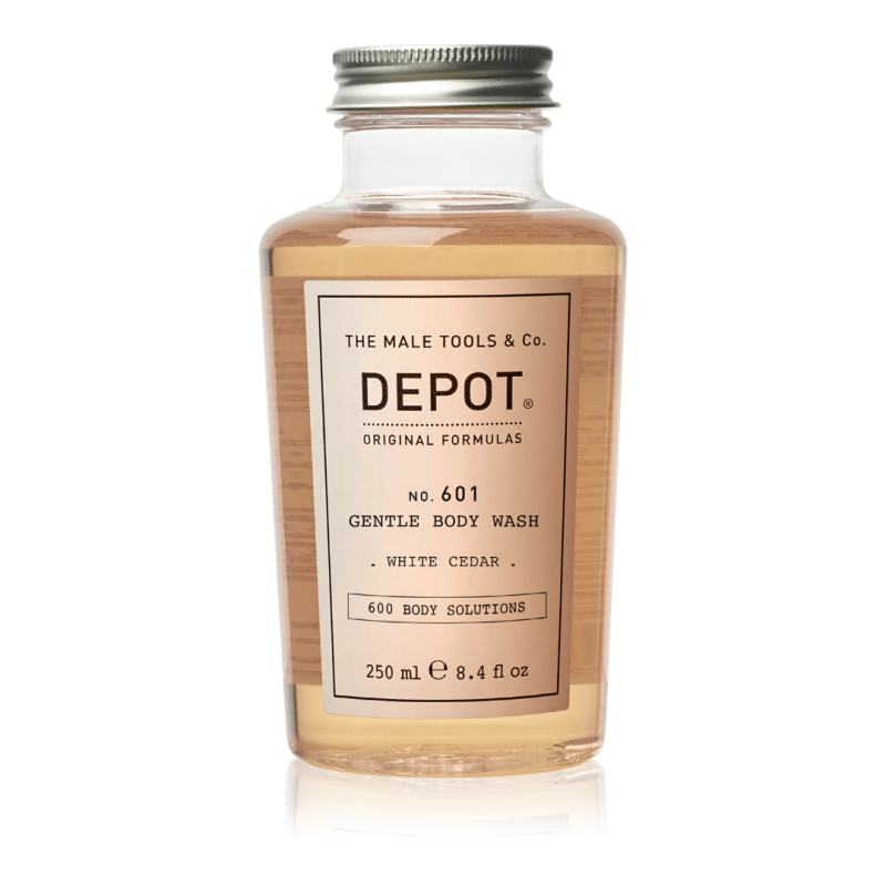Гель для душу Білий кедр No.601 Gentle Body Wash White Cedar DEPOT 250 мл Гель для душу Білий кедр No.601 Gentle Body Wash White Cedar DEPOT 250 мл