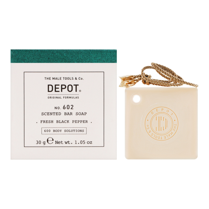 Мыло для тела Свежий черный перец No.602 Scented Bar Soap Fresh Black Pepper DEPOT 100 гр