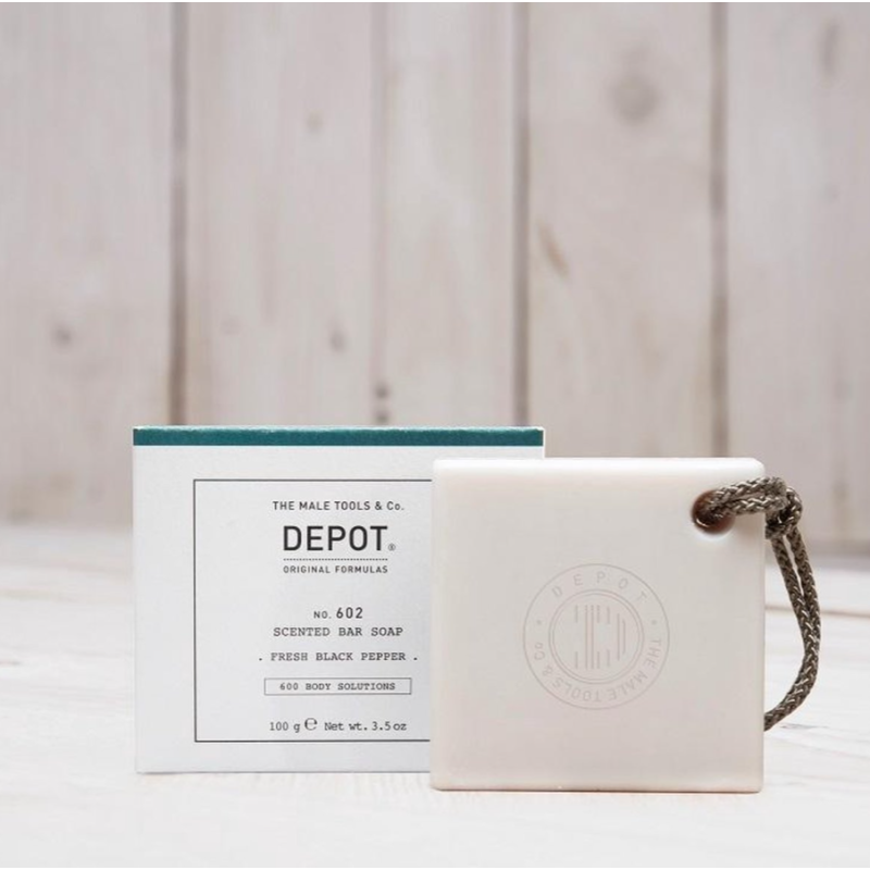 Мыло для тела Свежий черный перец No.602 Scented Bar Soap Fresh Black Pepper DEPOT 100 гр