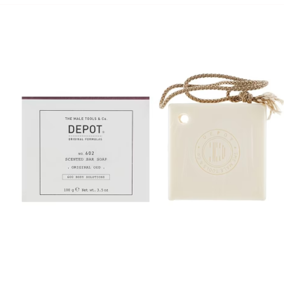 Мило для тіла Оригінальний уд No.602 Scented Bar Soap Original Oud DEPOT 100 гр
