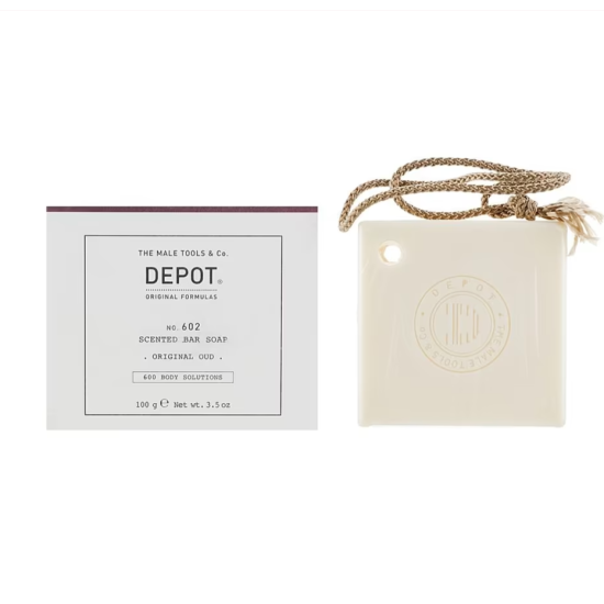 Мило для тіла Оригінальний уд No.602 Scented Bar Soap Original Oud DEPOT 100 гр